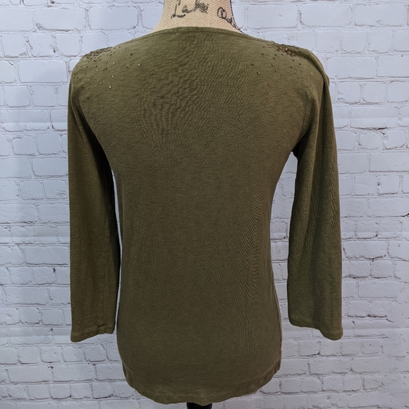 J. Crew Factory Sequins Top Small - Picture 3 of 6